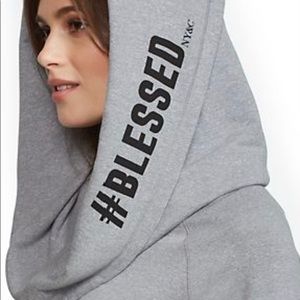 NY&Co Blessed Convertible Hooded Sweatshirt